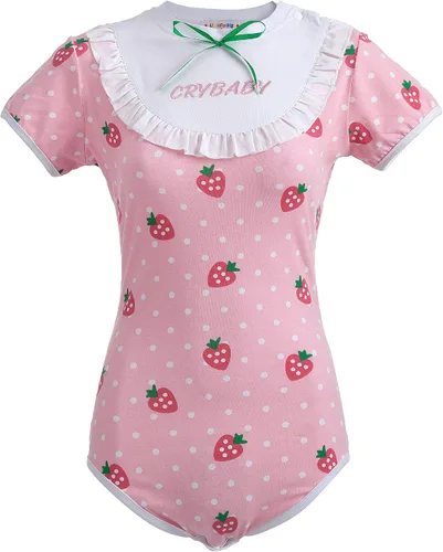 Vista 4 de Littleforbig - Pañal para adulto, diseño de fresas