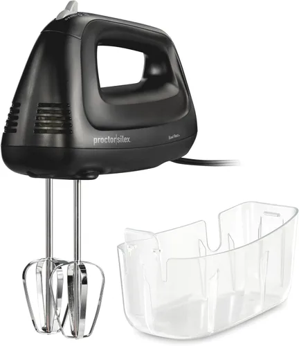 Vista 9 de Proctor Silex Easy Mix - Batidora de mano eléctrica de 5 velocidades con Compacto y ligero 215 vatios de potencia máxima Negro 62511