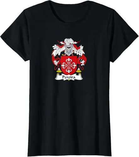 Vista 31 de Escudo de armas Pereira - Camiseta con escudo familiar, Negro