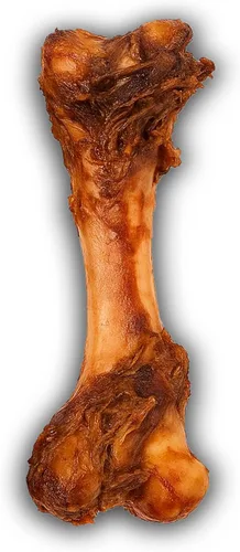 Vista 2 de Jack&Pup Huesos de fémur de cerdo jumbo para perros de larga duración Huesos de perro de carne gourmet Un solo ingrediente, salados, sin cuero