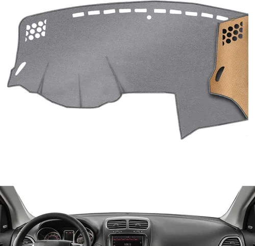 Vista 32 de Cobertor de tablero Antirreflejos, protección solar, a prueba de polvo, UV-Proof Coberturas de tablero para interior de auto, compatible