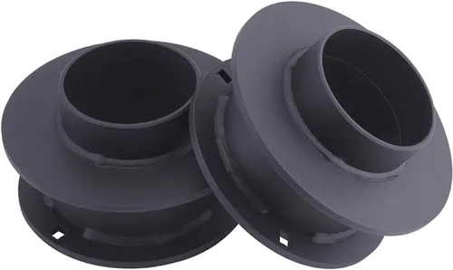 Vista 3 de Kit de elevación frontal de acero LHE, kit de nivelación de 3'' con espaciadores de resorte compatibles para Dodge Ram 1994-2013 modelos 1500 2500