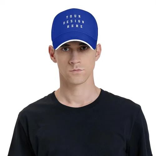 Vista 9 de Sombrero personalizado diseña tu propio logotipo Gorra de béisbol personalizada Sombreros personalizados para hombres y mujeres