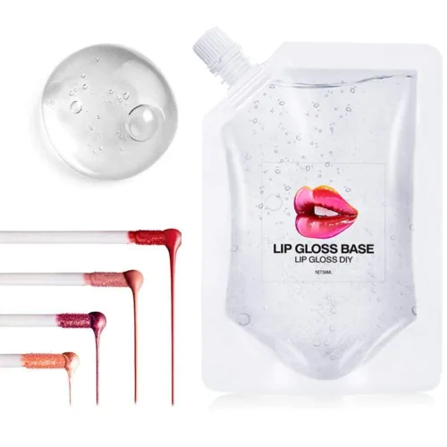 Vista 6 de Base de brillo de labios, brillo de labios hidratante para bricolaje, no pegajoso, aceite de maquillaje de labios vegano