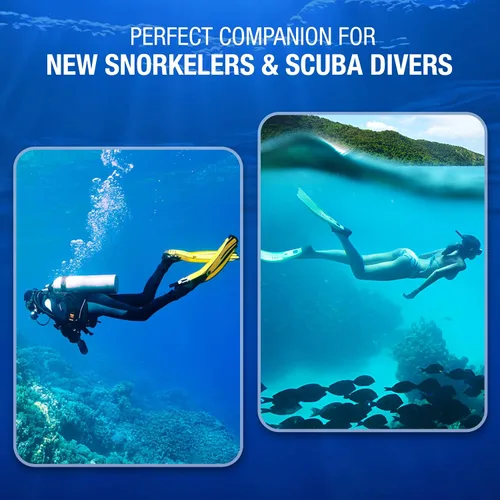 Vista 6 de Kraken Aquatics Máscara de buceo para adultos Equipo de esnórquel de calidad para adultos, equipo de buceo, máscara de buceo, equipo de buceo