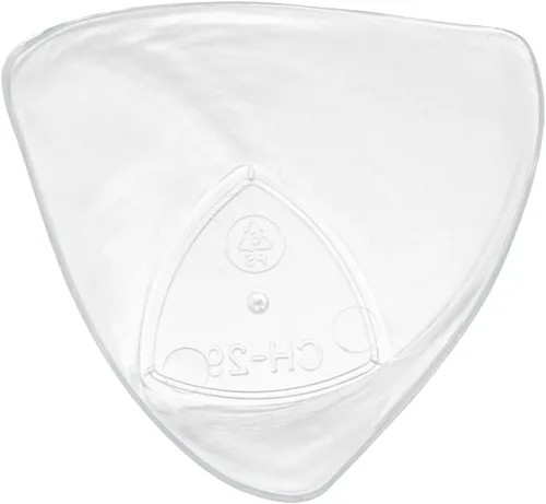 Vista 12 de Restaurantware Vasos pequeños de 4 onzas para servir 20 tiradores de postres triangulares, diseño Crescendo desechable, mini tazas de postre
