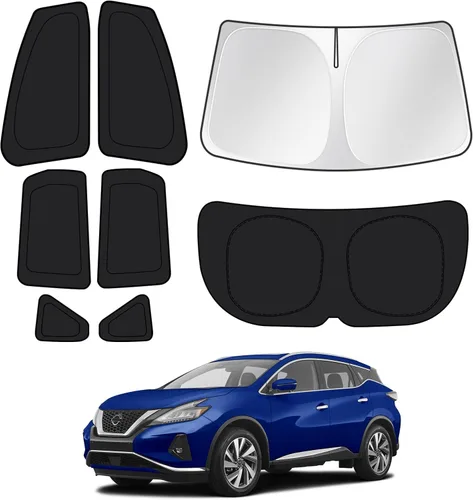 Vista 152 de Canvcle Parasol para parabrisas para Tesla modelo Y/3 2017-2025 2026 (compatible con modelos 2025 Y Juniper/2024 Modelo 3 Highland), parasol grueso