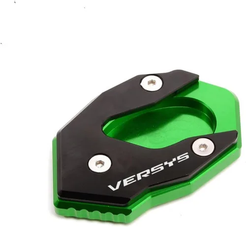 Vista 2 de Para Kawasaki para VERSYS 300 para VERSYS X300 para VERSYS X250 Soporte lateral Placa de soporte Accesorios de ajuste de pie con placa de soporte