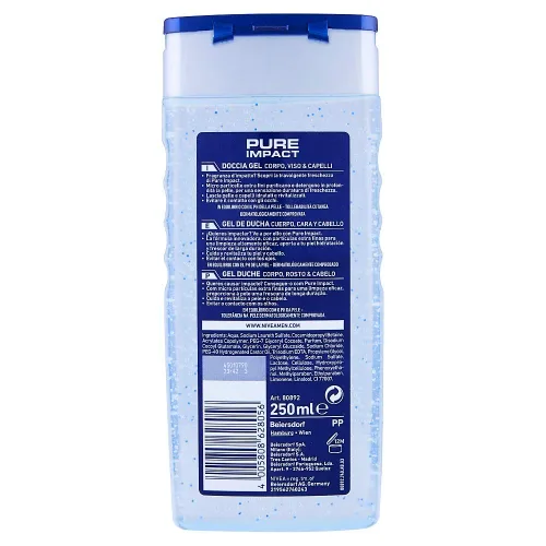 Vista 4 de Nivea Champú para hombre, 6 paquetes
