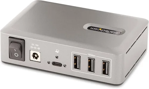 Vista 2 de StarTech Hub USB-C de 10 puertos, 10 Gbps, 65 W PA, TAA