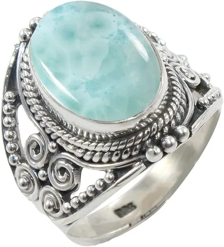 Vista 7 de Anillo de Plata Esterlina 925 para Mujeres con Piedra Preciosa Natural, Anillo de Compromiso de Plata Esterlina, Piedra Natal de Junio con Engaste