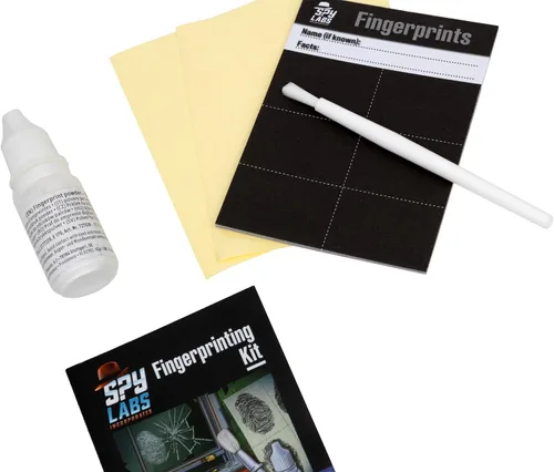 Vista 6 de Spy Labs Inc: Kit de huellas dactilares de Thames & Kosmos Identificar, recopilar, analizar evidencia de huellas dactilares Herramientas