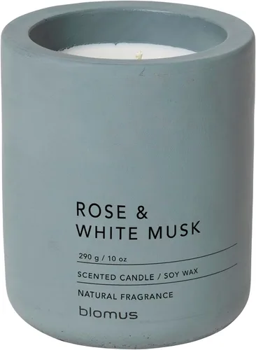 Vista 15 de Blomus Fraga Vela perfumada Withered Rose S, vela de cera de soja en aspecto concreto Rosa marchita