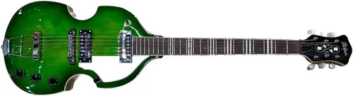 Vista 4 de Hofner Ignition Pro - Guitarra para violín, color verde