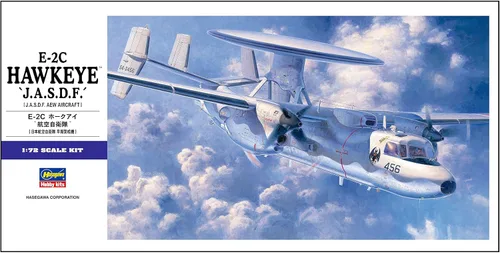 Vista 3 de Hasegawa E-2C Hawkeye J.A.S.D.F. Kit de modelo de edición limitada