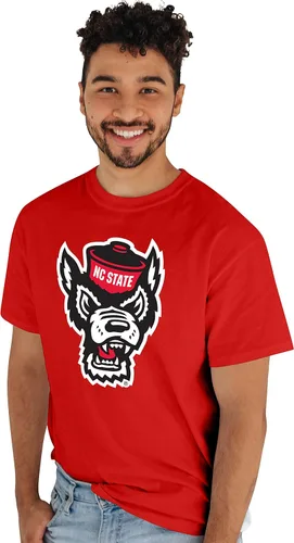 Vista 44 de Blue 84 Camiseta NCAA para hombre, icono de color del