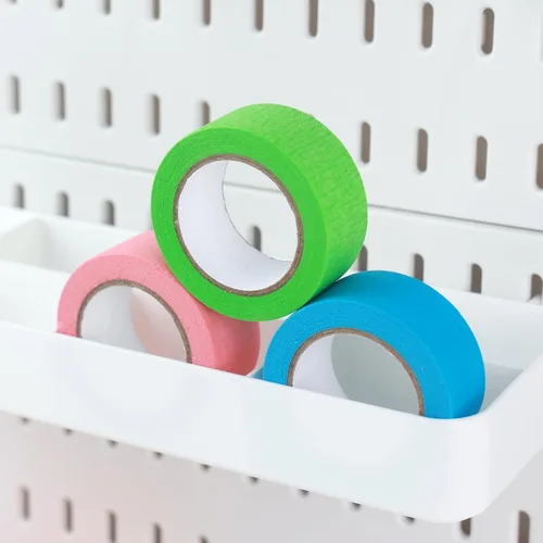 Vista 9 de VGOODALL 7 cintas adhesivas de color, juego de cinta washi para artes y manualidades, suministros de arte para niños, 330 pies x 1 pulgada