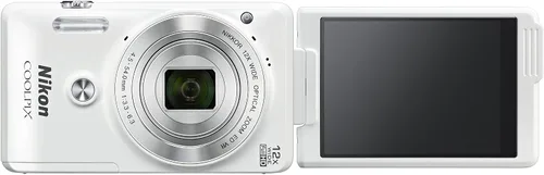 Vista 7 de Nikon COOLPIX S6900 - Cámara digital de 16 MP con zoom de 12x, color blanco natural (versión internacional, sin garantía)