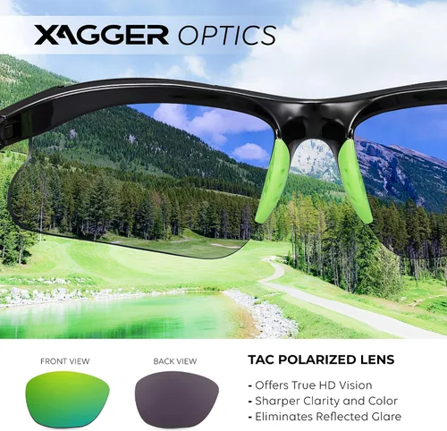 Vista 4 de Gafas de sol deportivas polarizadas para niños y niñas, gafas de béisbol y sóftbol, montura TR90