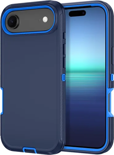 Vista 20 de I-HONVA Funda para iPhone 17 a prueba de golpes, a prueba de polvo y caídas, 3 capas de protección de cuerpo completo [sin protector de pantalla]