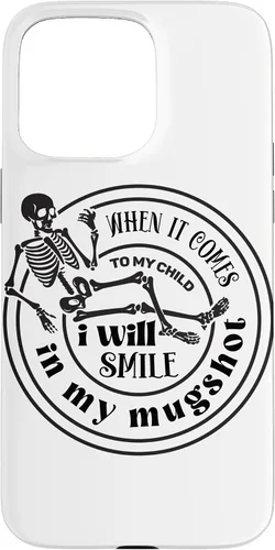 Vista 31 de When It Comes to My Child I Will Smile in Mugshot Case for iPhone 16