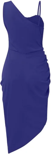 Vista 4 de ZEFOTIM Vestidos sexy para mujer, sin dormir, midi ajustado, con abertura, sexy, envolvente, vestidos de fiesta y club