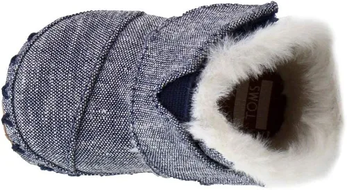 Vista 4 de TOMS Infant Boys Cuna Slip On Casual Boots - Blue