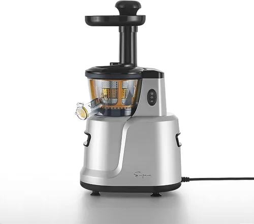 Vista 3 de Empava Masticar exprimidor lento 150W prensa fría Juicer Machine Función inversa Extractor de exprimidor de alto rendimiento de jugo para frutas
