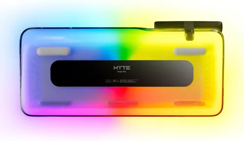 Vista 8 de Hyte Keeb TKL - Interfaz humana moderna - Teclado mecánico personalizable con cable de burbuja de cristal RGB sin llave - Interruptores lineales