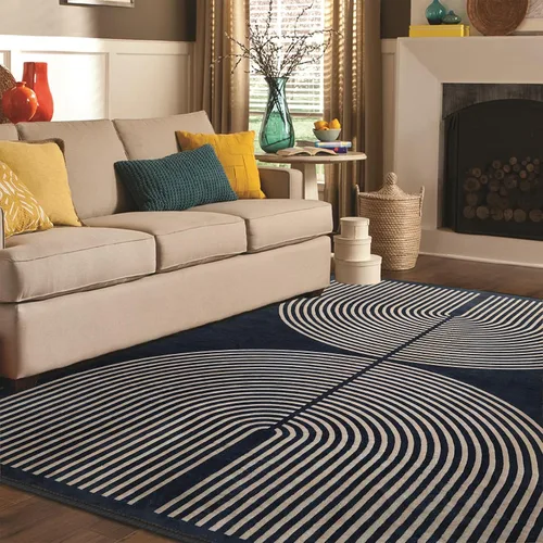 Vista 17 de Alfombra a cuadros de 2 x 3 pies, alfombra negra y blanca moderna para entrada interior, alfombra pequeña lavable a cuadros para baño, alfombra