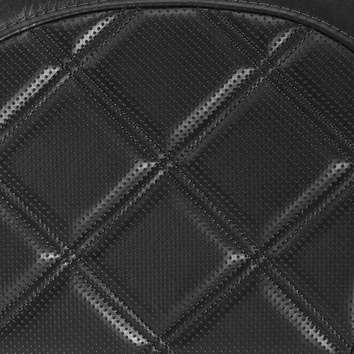 Vista 4 de TCT-MOTORPARTS Driver Rider - Almohadilla de respaldo para Harley Touring 2009-2023 Road King Street Road Electra Glide Ultra Black Stitching
