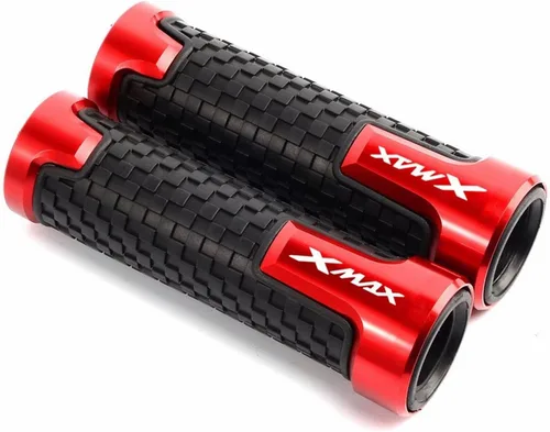 Vista 5 de Motorcycle Handlebar with Logo Xmax Motorcycle Handle Grip Ends Handlebar Grips for Yamaha Xmax300 X-max 300 2017 2018 2019 2020 Motorbike Handlebar