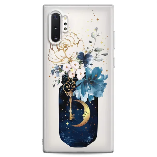 Vista 11 de Funda compatible con Samsung A91 A54 A52 A51 A50 A20 A11 A12 A13 A14 A03s A02s Floral Green Roses Vintage Slim Fit Flowers Cute Blue Print Pink