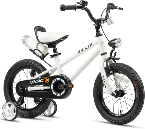 Vista 20 de Glerc Fantacy Kids Bike, 12-20 Inch Children Bicycle for 2-13 Years Old Boys Girls, Kids Bicycle with Water Bottle Holder & Headlight & Training