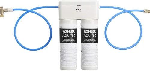 Vista 6 de KOHLER 77687-NA Filtro de agua, cartucho de filtro de repuesto individual Aquifer (1 paquete), 1 unidad (paquete de 1), color blanco