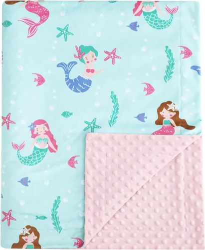 Vista 14 de david's kids Manta de bebé Minky Animal 30 x 40 pulgadas EE.UU