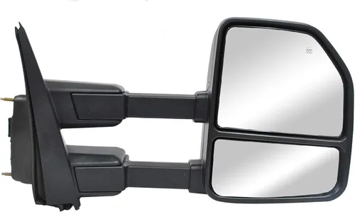 Vista 8 de WLLW Espejos de remolque del lado del conductor izquierdo para camioneta Ford F250 F350 F450 F550 Super Duty 2017 2018 2019 2020 con alimentación