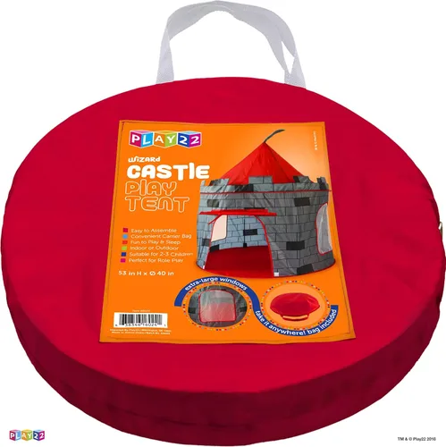 Vista 7 de Play22 Tienda de Juego para Niños Castillo de Caballero - Tienda Portátil Emergente - Plegable en Bolsa de Transporte - Juego para Niños para Uso