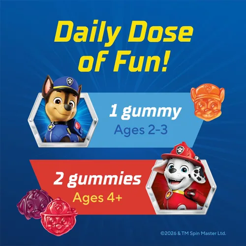 Vista 4 de Lil Critters Paw Patrol Gummies multivitamínicos completos