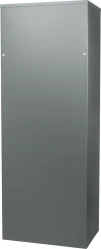 Vista 7 de Winbest – Buzón independiente de acero con cerradura tamaño grande, color gris