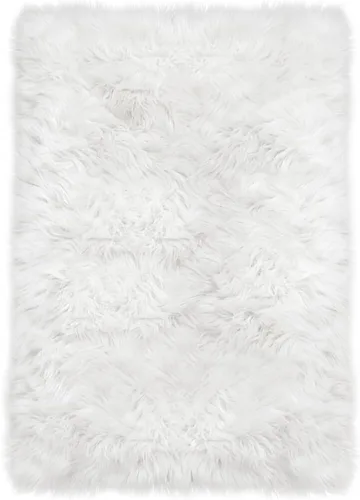 Vista 53 de Latepis - Alfombra rectangular de piel sintética tipo lana de oveja suave y esponjosa de estilo bohemio para sala de estar, dormitorio y residencias