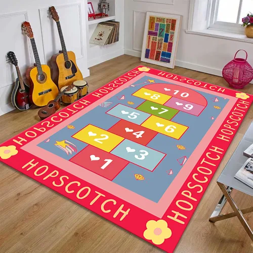 Vista 7 de Alfombra de campo deportivo, 3 x 4 pies, fondo de campo de fútbol americano, decoración del hogar, para sala de estar, dormitorio, habitación