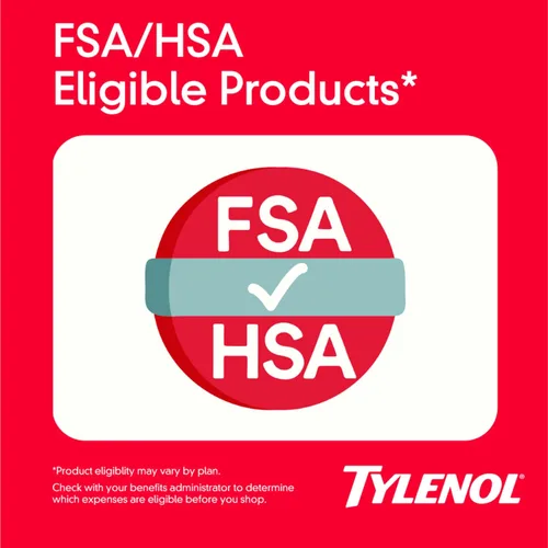 Vista 7 de Tylenol Geles líquidos extra fuertes, alivio del dolor rápido, fuerte, reductor de fiebre para adultos con 500 mg de acetaminofeno, cápsulas de gel