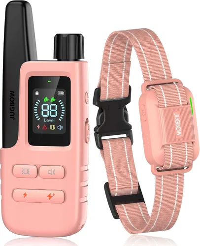 Vista 14 de Collar de choque para perro, collar de entrenamiento para perros de 4500 pies con control remoto, IPX8 impermeable, collar eléctrico para perro