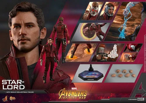 Vista 10 de 1:6 Star-Lord - Avengers: Infinity War, HT903724