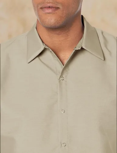 Vista 4 de Red Kap Camisa de trabajo sin bolsillo Rk Specialized para hombre