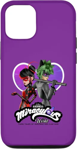 Vista 28 de Miraculous Ladybug Cat Noir Tales of Shadybug and Claw Noir - Carcasa para iPhone 17