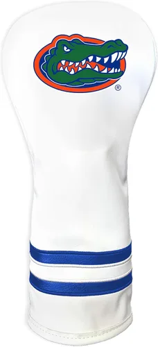 Vista 38 de Team Golf NCAA Funda para Cabeza de Palo de Golf Fairway Vintage Blanca, Diseño que se Ajusta a la Forma, Diseño Retro
