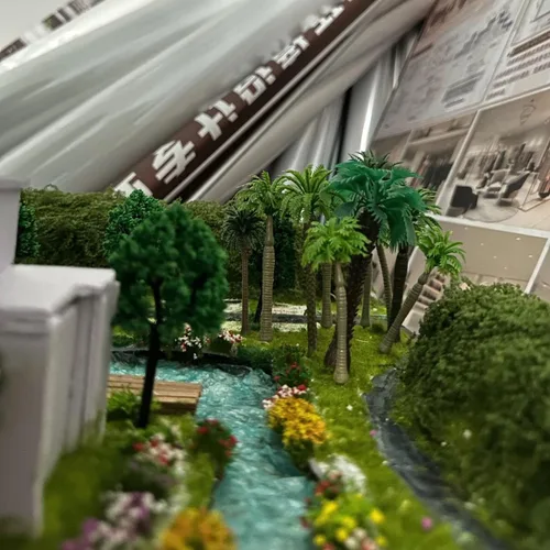 Vista 5 de 36 palmeras, decoraciones de pasteles tropicales, árboles de bosque tropical para diorama de 1.5-6 pulgadas (1.2-6.3 in), árboles en miniatura