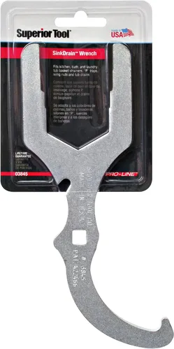 Vista 2 de Superior Tool 03845 - Llave para desagüe de fregadero